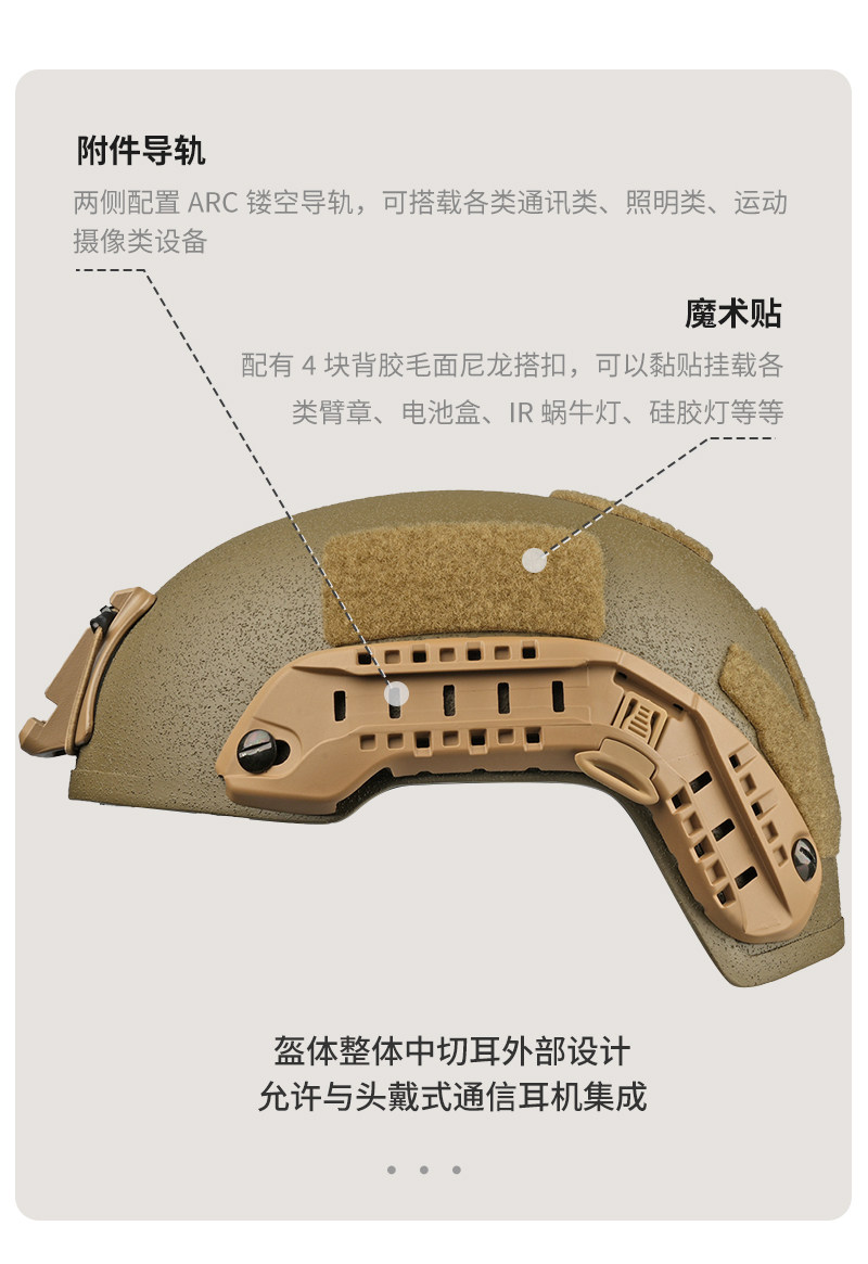 カーボンファイバー製の戦闘保護ヘルメット,新しいアクション