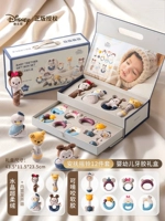 [24-часовая экспресс-доставка по Сан-Франциско] Комфортная двухслойная подарочная коробка Disney из 12 предметов, синего и белого цвета [подлинно авторизовано]