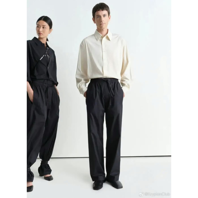 【Summer Pants King】Lemair Style Long Pants, Poplin, Cool, Elastic, Lightweight, Loose, Old Money, Elegant, and Relaxed