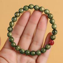 Eighteen-year-old bracelet with multi-treasure bodhi 18 seeds. Hangzhou Lingyin same style for men and women holding Buddhist beads on a plate.