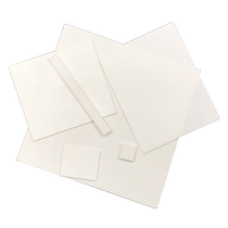 Zirconia ceramic sheet High temperature resistant black zirconium insulating plate Heat dissipation ceramic sheet 0 5mm thin square sheet supports customization