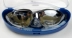 Kính bơi kính mạ phim HD chống nước chống sương mù kính râm unisex kính râm khung lớn kính bơi Goggles