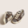 【Подарок Танабата】 Женская обувь Golden Goose с серебряными блестками Super-Star Dirty Shoes GGDB mini 3