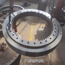 Domestic inner tooth slewing bearing Rotary support bearing Crane steering turntable Excavator roulette pinion spot