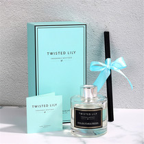 Wanming-TWISTED LILY FIRELESS RATTAN AROMATHERAPY FRAGRANCE DIFFUSER GIFT