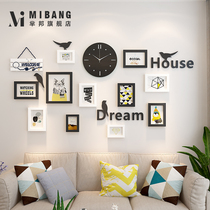 Nordic photo wall decoration wall punch-free bedroom sofa decoration wall Photo wall sticker combination photo frame photo frame Photo frame Photo frame Photo frame Photo frame Photo frame Photo frame Photo frame Photo frame Photo frame photo frame