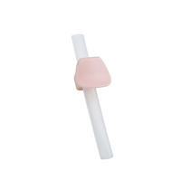 Baby soup straw artifact baby porridge food-grade snap-on childrens food supplement silicone straw bowl non-disposable