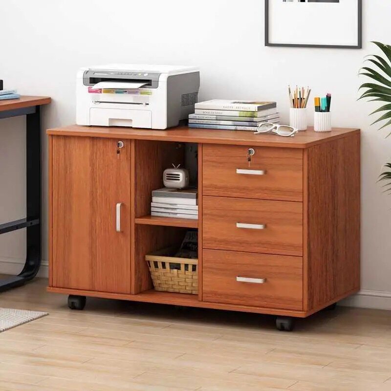 Cabinet Storage Cabinet Office Desk Side Cabinet Side Cabinet Computer Desk Side Cabinet File Cabinet Data Cabinet Simple Modern Side Cabinet