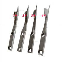 Four-pin six-wire thin material thick material push needle curved arm type joint sewing machine accessories double-cut star rhombus and star sharp flying horse pushpin