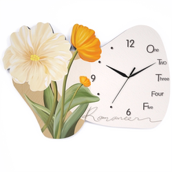 Creative Clock, Living Room Wall Clock, Home Use, No Drilling Required, Simple and Elegant Decorative Clock, Silent Bedroom Quartz Clock, Wall Watch