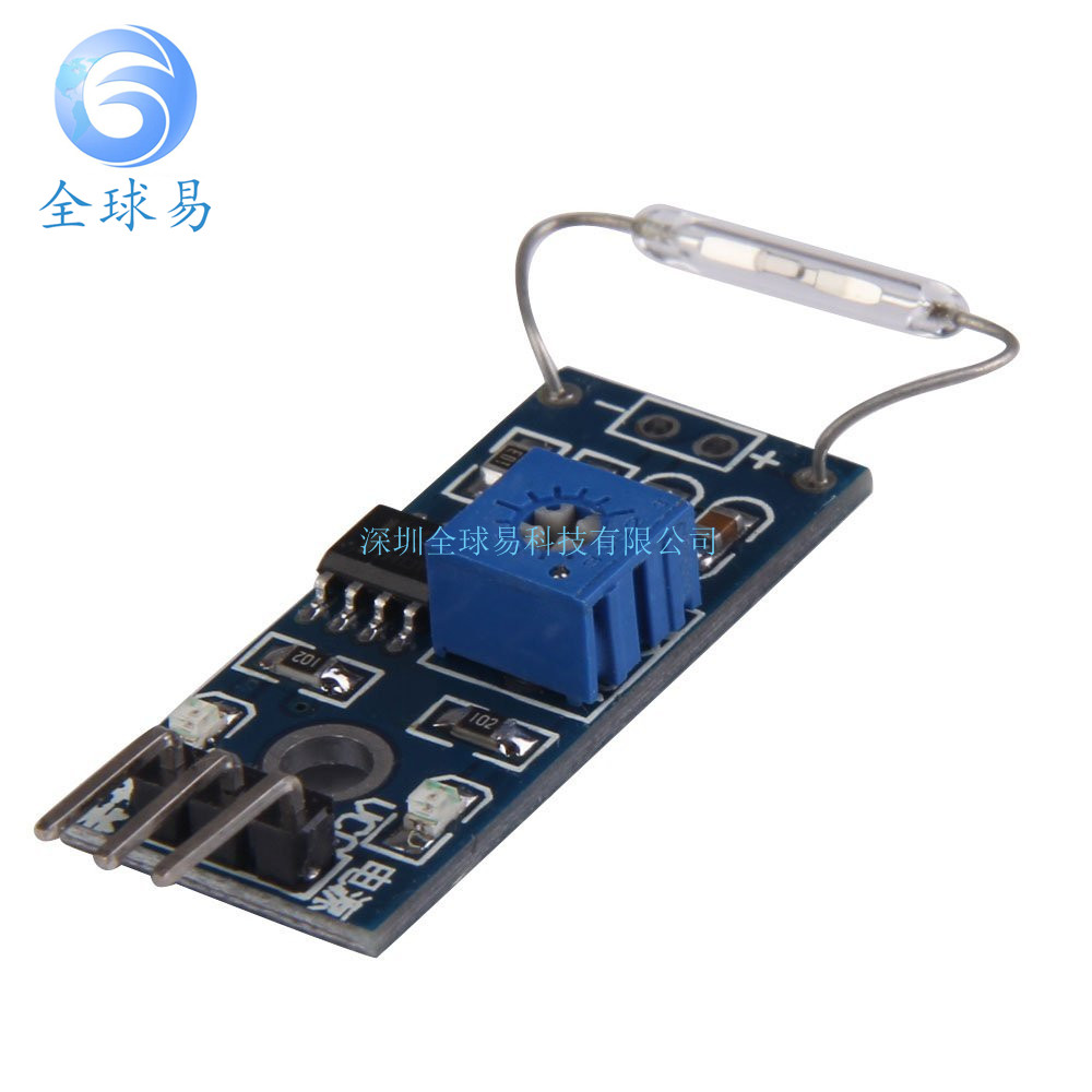 Spring tube sensor module magnetic tube module dry tube switch magnetic control switch