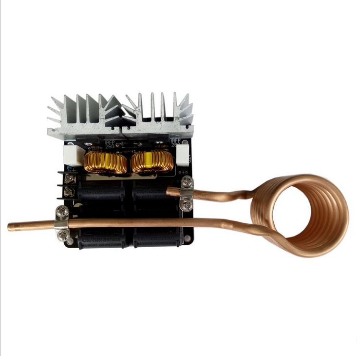 1000W ZVS high frequency induction heating machine high frequency machine high frequency quenching intermediate frequency furnace no tap zvs