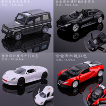 Car cake decoration parts net red birthday baking back-force sports car model cake dress fittings accessories