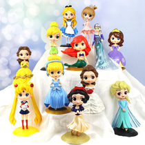 Snow White Cake Decorated Fittings and Seven Dwarves Birthday Aisabel Ice and Snow-Snow-Frozen Aisabel