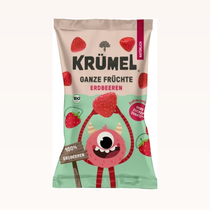 Overseas direct mail for 3 years old and over 300krumel organic freeze-dried whole strawberries 10g