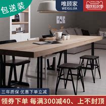 Solid wood office computer desk home big desk pure solid wood room corner MODERN study student boss customization