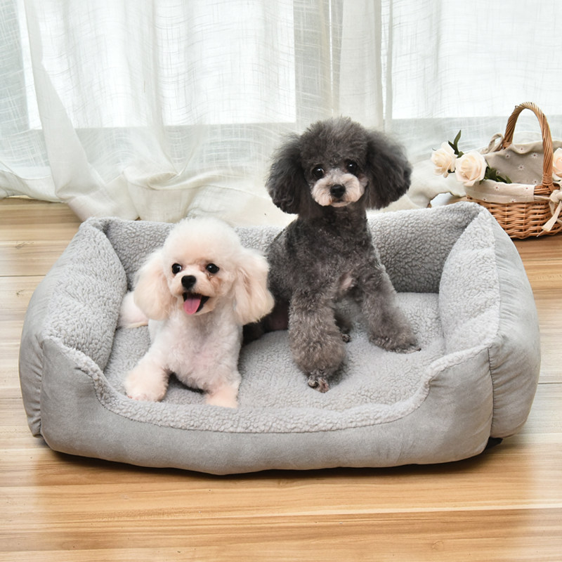 Online Red Dog Nest Season Universal Teddy Kirky Small Large Canine Dog Summer Pet Supplies Bed Cat Summer-Taobao