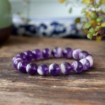 Recommended natural dreamy amethyst bracelet amethyst bracelet fashionable Korean original jewelry handmade gift for women in the year of birth.