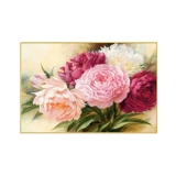 5D алмазная живопись, полная алмазов, цветок пиона, печать для гостиной, 2025, новый цветок, простой точечный кирпич, вышивка крестиком, маленькая ручная работа