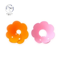 Смешанный цвет блока (две оранжевые кусочки порошка)