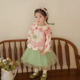 Детская рубашка, осенний комплект, кукла, кукольный воротник