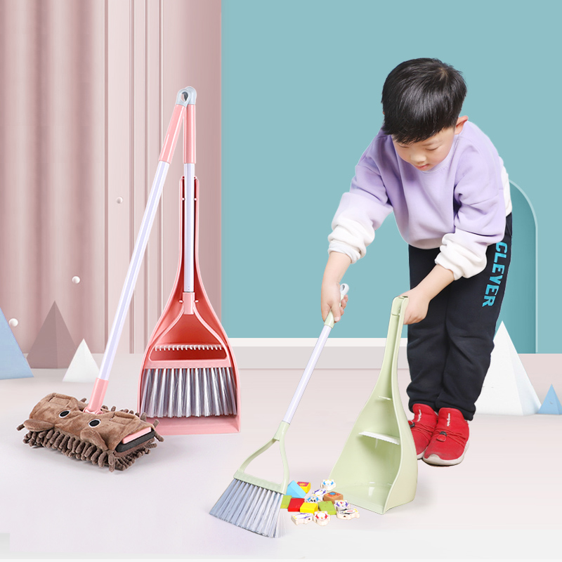 children's mop and broom set