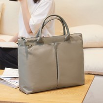 Womens briefcase professional temperament portable Korean version of fashion large capacity computer business lawyer simple shoulder atmosphere