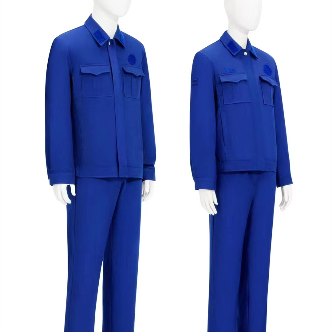 New-style standby uniform jacket suit blue summer tooling winter thickened uniform standard spring and autumn suit
