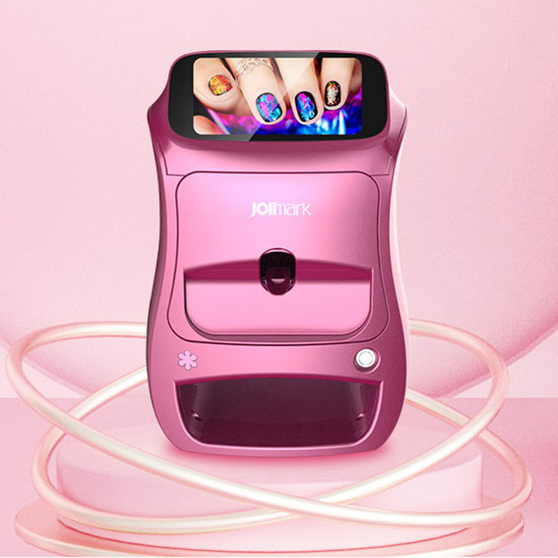 Jolimark Yingmei nail art machine DIY custom personalized mobile phone personal pattern photo Fingernail nail piece Self-service printing Light photo drying integrated machine