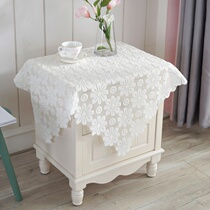 Bed Head Cabinet Guebuo Style 2021 Style Cover Tea Cup Printer Microwave Oven Fridge Dust Cover Lace Tablecu