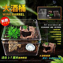 Bamboo Sandstone Box Reptile Eco box with over winter jars Snail Worms With tinnitus crickets Crickets Mantis Jump Spider Breeding
