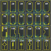 Stainless steel T-bar metal frame inlay Chinese wooden door titanium decorative strip cabinet door seamless welding integrated T-bar frame