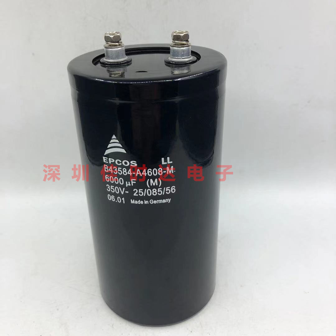 350V6000UF German EPCOS Epco B43584-A4608-M Siemens Siemens Frequency Converter Electrolytic Capacitor
