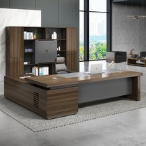 Boss table Chief desk simple modern single manager table atmospheric supervisor big bank office boss desk