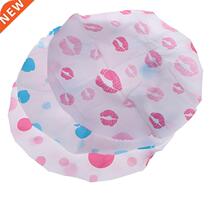 Waterproof Shower Cap Thicken Elastic Bath Hat Bathing Cap