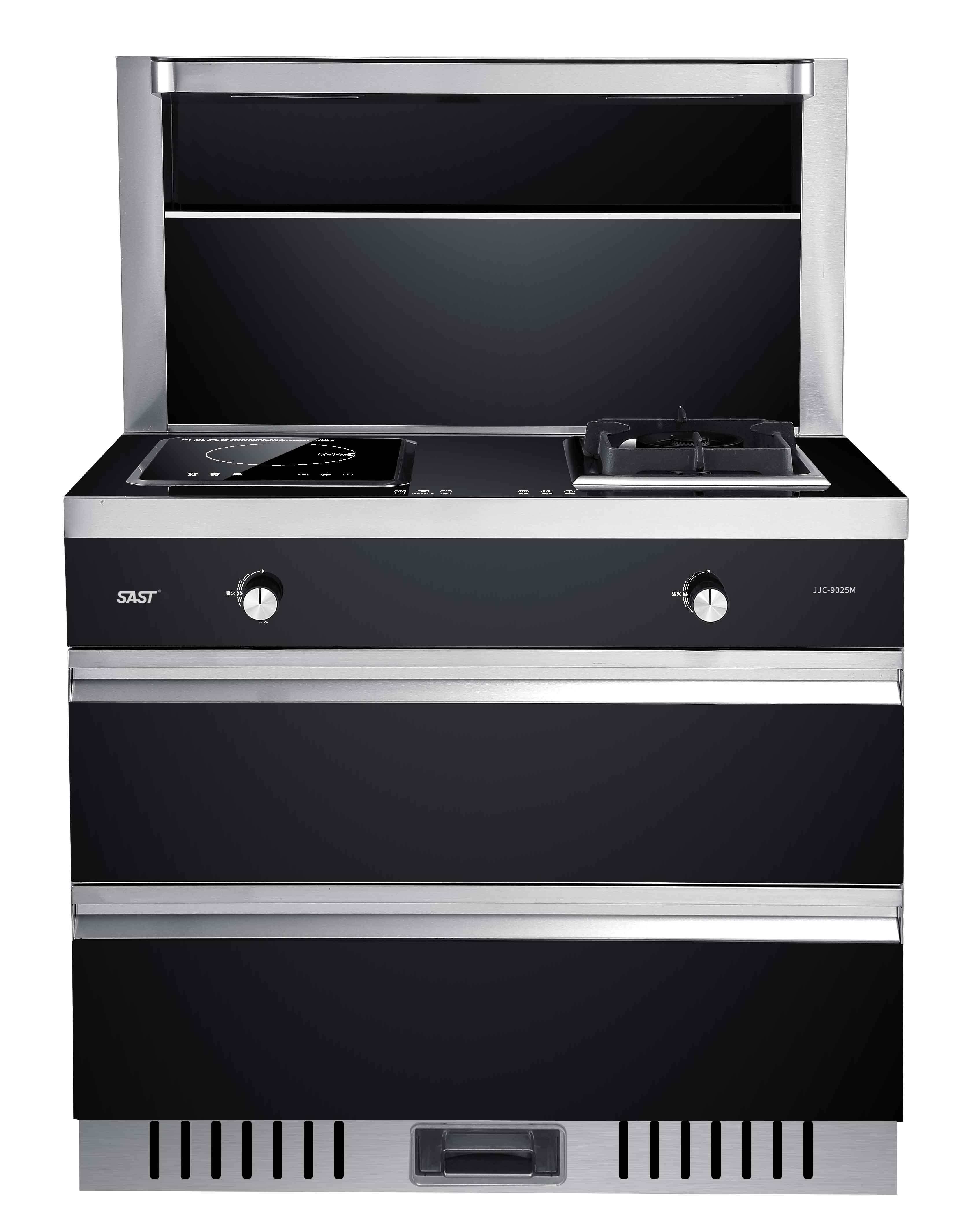 (offline in the same section) SAST JJC-9025M side suction-down-type environmentally-friendly and gas-electric dual-use integrated stove