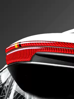 Applicable to the tenth generation of Civic Ling to enjoy the domain rear mirror anti-collision strip anti-collision sticker carbon fiber reversing mirror decorative sticker