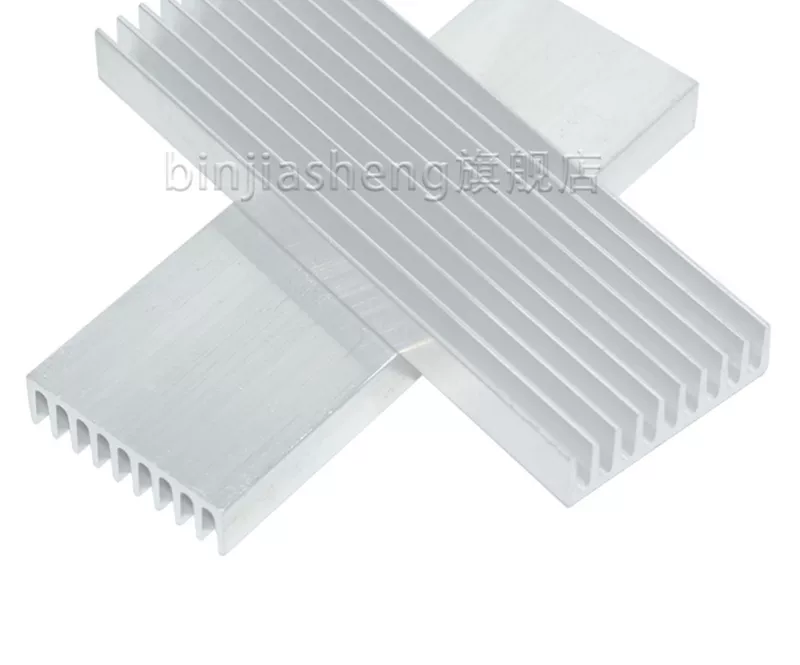 Mặt nạ chất lượng cao máy tản nhiệt nhôm 100*35*10MM tản nhiệt siêu âm nhôm hồ sơ tản nhiệt tấm nhôm quạt tản nhiệt cho ipad
