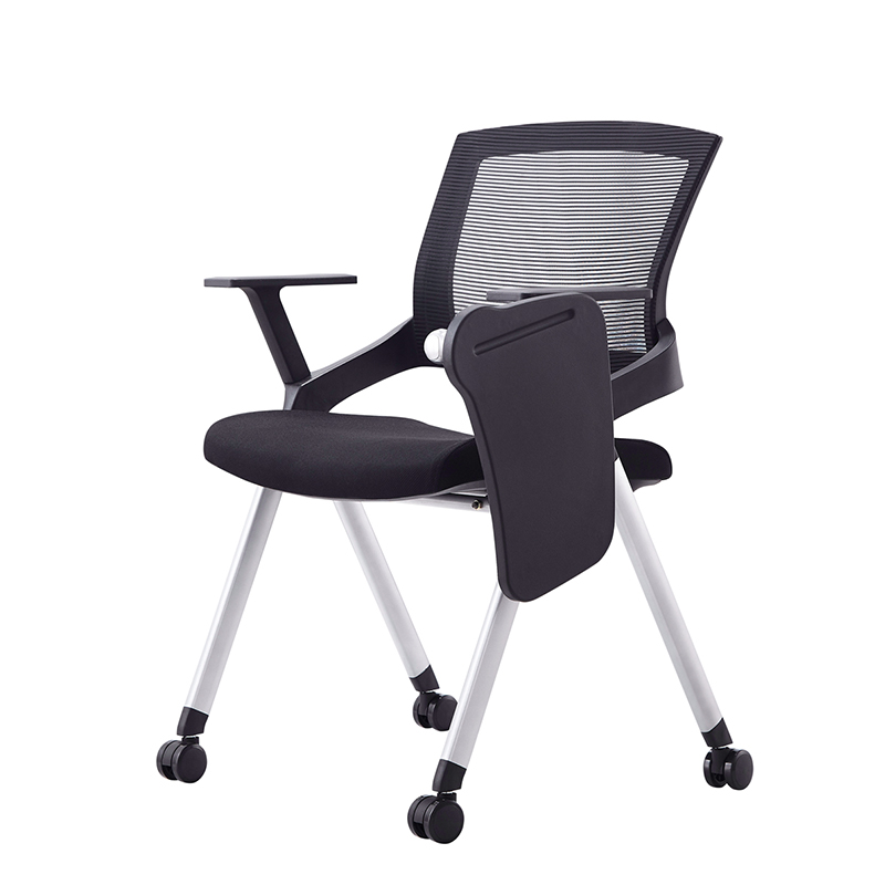 Training chair with table board conference room meeting office stool table and chair one foldable conference chair with writing board