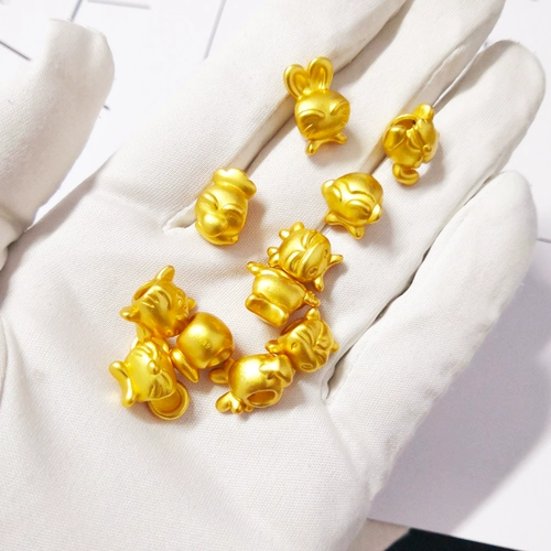 Браслет с одной бусиной ручной работы, аксессуары, 3D, китайский гороскоп