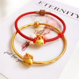 Кролик, браслет с одной бусиной с бусинами, аксессуар ручной работы, DIY