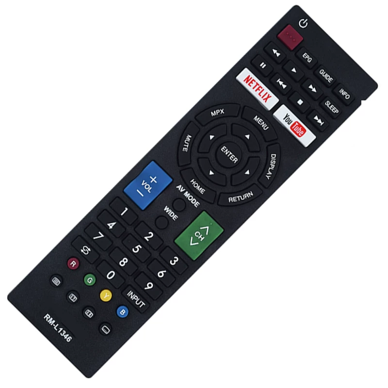 Universal remote control for sharp smart TV YouTube Netflix