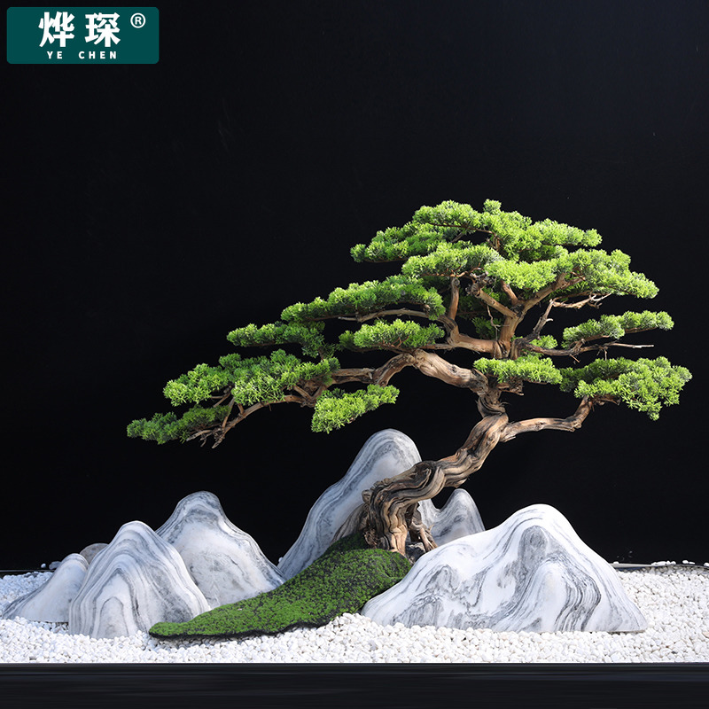 Natural Snow Wave Stone Slice Decoration Indoor Chinese Style Stairway Hanbai Jade Building View Courtyard View Stone Head Taishan Stone