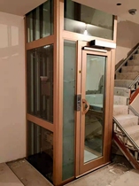 Home elevator electric lifting platform duplex attic sightseeing ladder indoor and outdoor custom small three or four-story elevator