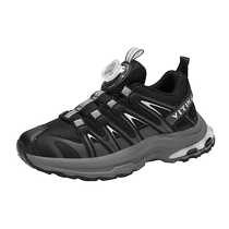 Childrens Sports Shoes 2024 Spring and Autumn New Boys Hiking Shoes Soft Sole Anti-Slip Hiking Shoes Girls Light Outdoor Shoes