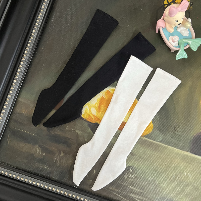 White and Black Thigh-High Socks, Calf Socks, Slouch Socks, Plus-Size Socks for 1/4, 1/6, 1/8, 1/12 Scale Figures, Special Six, 1/6 Soldier, Ob24, Fairy Body White and Black Thigh-High Socks, Calf Socks, Slouch Socks, Plus-Size Socks for 1/4, 1/6, 1/8, 1/12 Scale Figures, Special Six, 1/6 Soldier, Ob24, Fairy Body