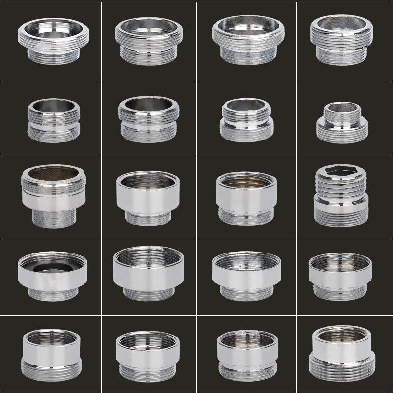 Tap bubbler adapter 1618242628 inside and outside wire 20 thickness tooth conversion 22MM diameter-changing connector