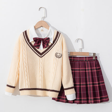 Children jk uniform dress students dress 10 year old girl suit winter dress full autumn jk college wind school uniforms