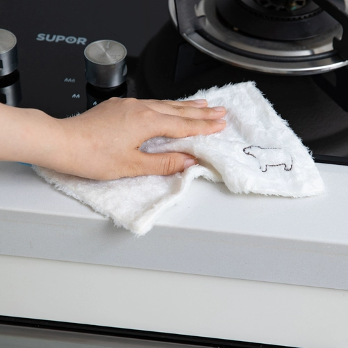 Япония импортированные искусственные шелковые домашние тряпичные блюда из кухни.