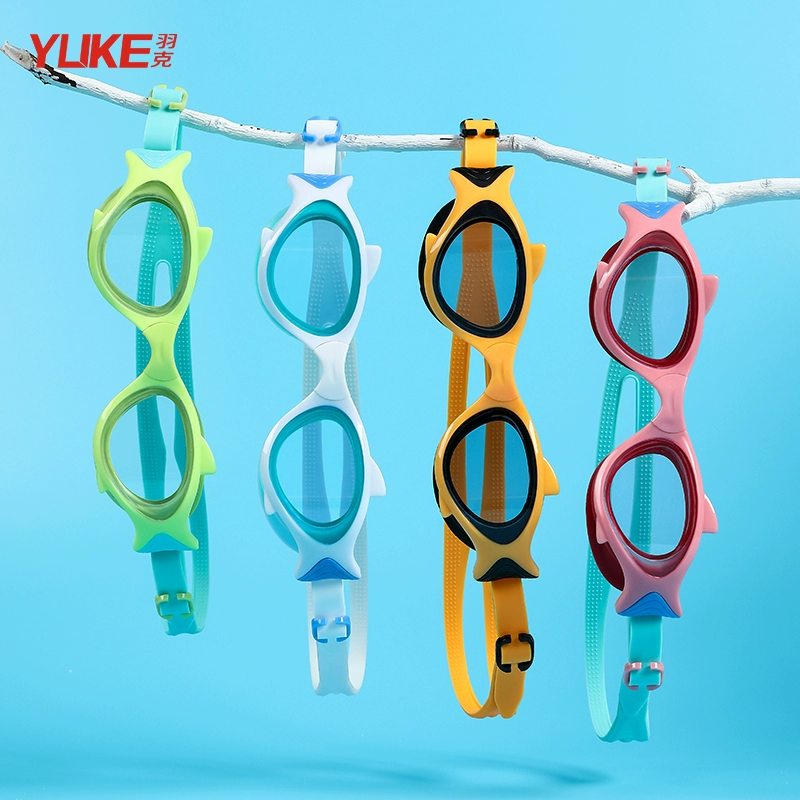 Được trang bị kính bơi bơi dành cho trẻ em, kính HD chống nước và chống sương mù dành cho trẻ em trai, kính lặn chuyên nghiệp dành cho trẻ em gái - Goggles
